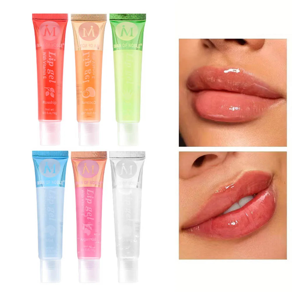 Fruity Hydrating Glossy Lip Gloss Set – 6-Piece Kit
