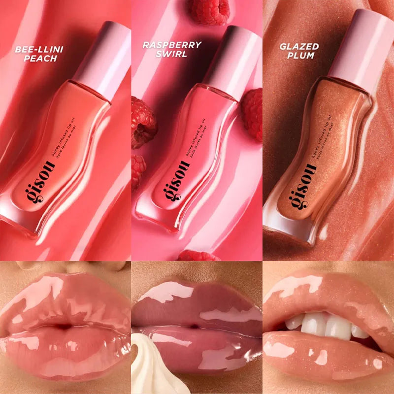 Moisturizing Plum Lip Balm Oil – Glossy Nourishing Care