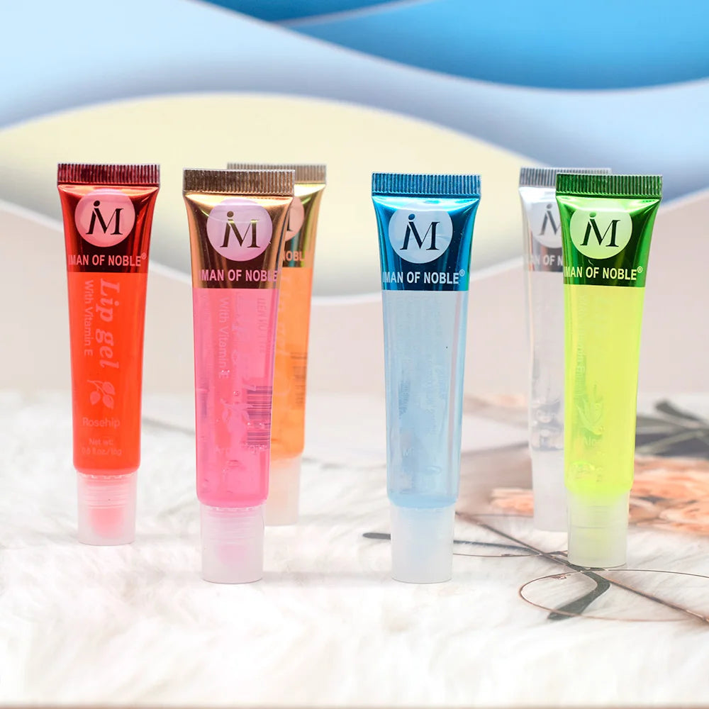 Fruity Hydrating Glossy Lip Gloss Set – 6-Piece Kit