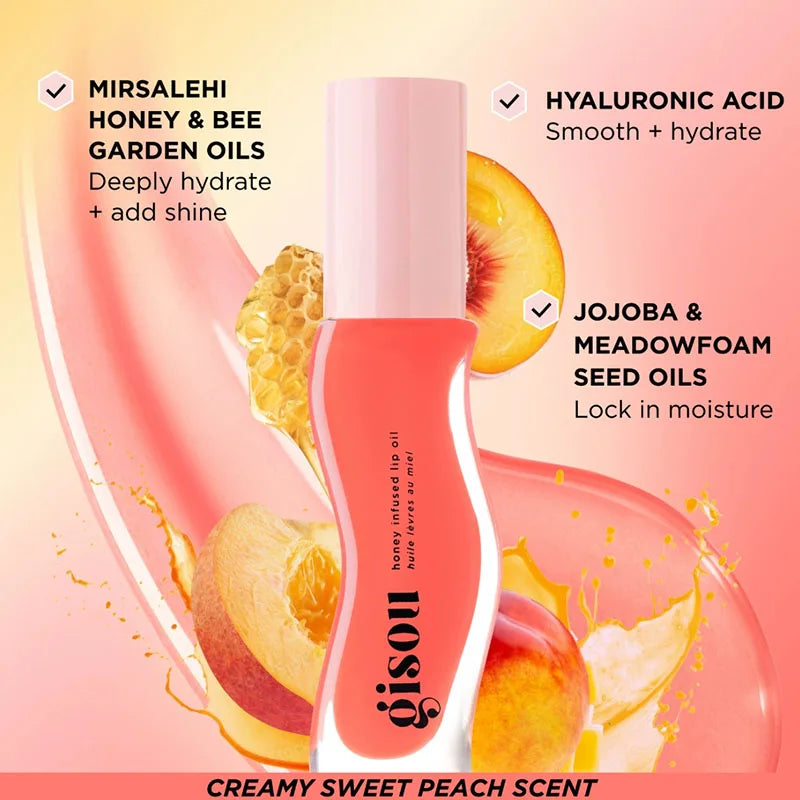 Moisturizing Plum Lip Balm Oil – Glossy Nourishing Care