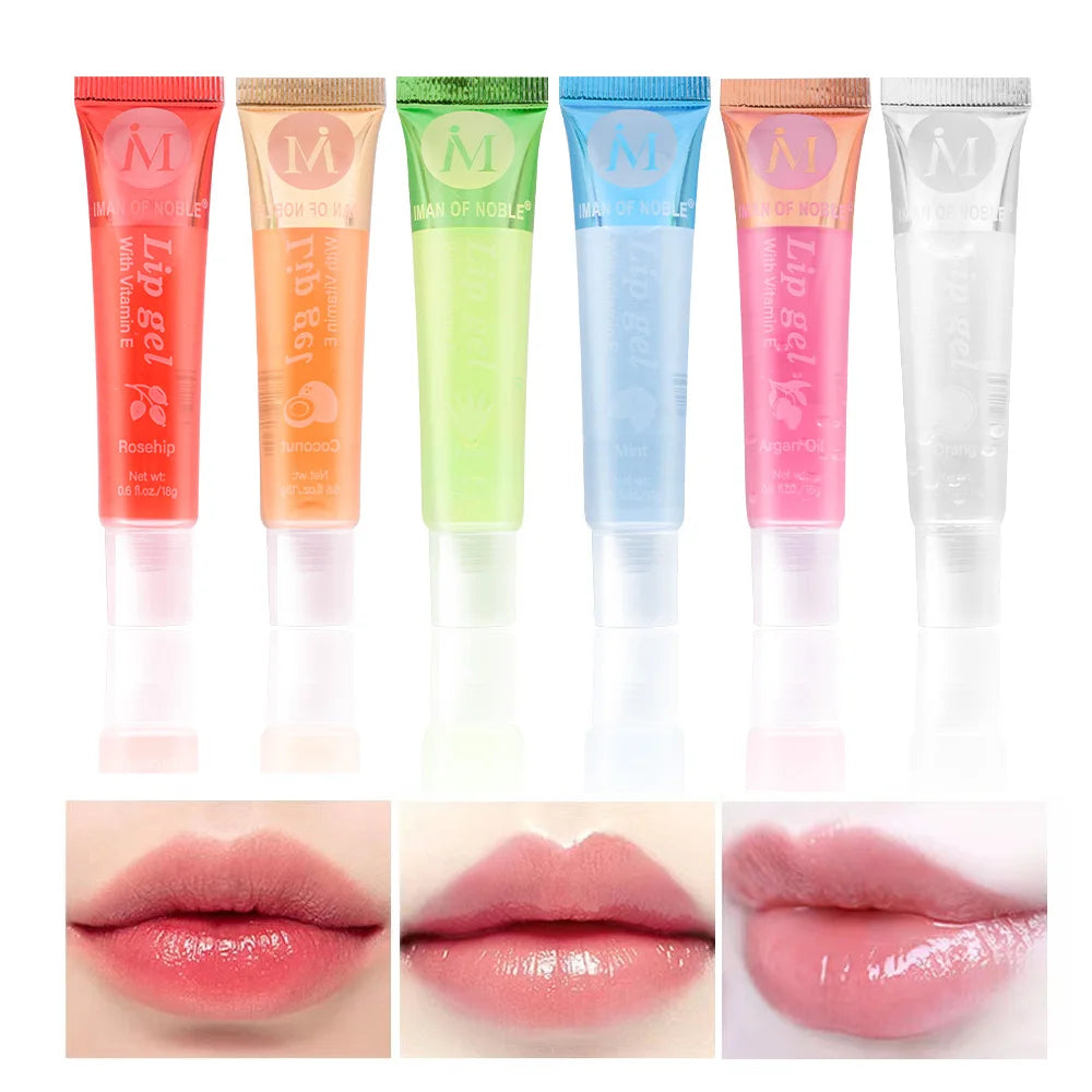 Fruity Hydrating Glossy Lip Gloss Set – 6-Piece Kit